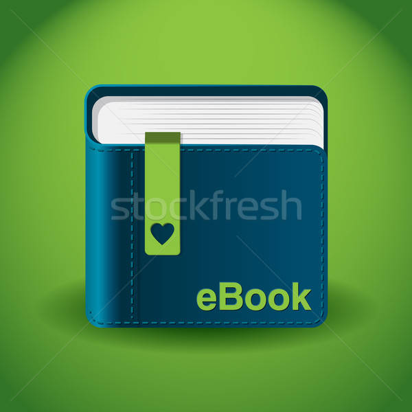 eBook App Icon Stock photo © artag