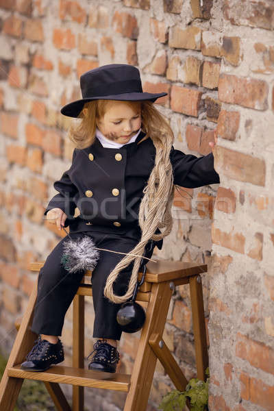 Chimney Sweep Girl Stock photo © artfotodima