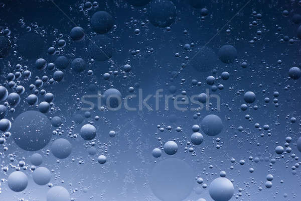 Abstract backgrounds. Oil babbles on water, abstraction . Macro shoot Stock photo © artfotodima