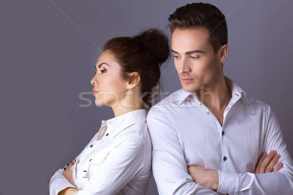 Couple in divorce crisis Stock photo © artfotodima
