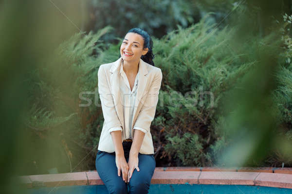Portrait of asian woman Stock photo © artfotodima