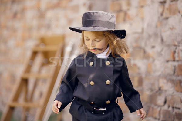 Chimney Sweep Girl Stock photo © artfotodima