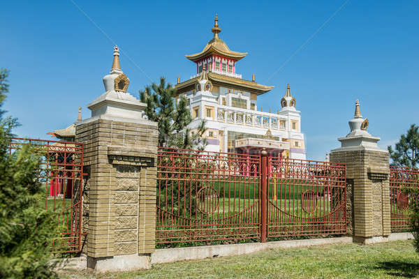 The Buddhist complex 'Golden Abode of Buddha Shakyamuni'. Kalmyk Stock photo © artfotoss