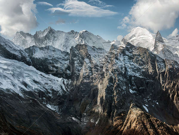 Dekoracje kaukaz region Rosja na północ niebo Zdjęcia stock © artfotoss