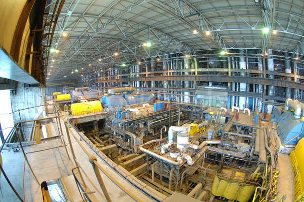 Ipartelep bolt gyártás felszerlés növény technológia Stock fotó © artfotoss