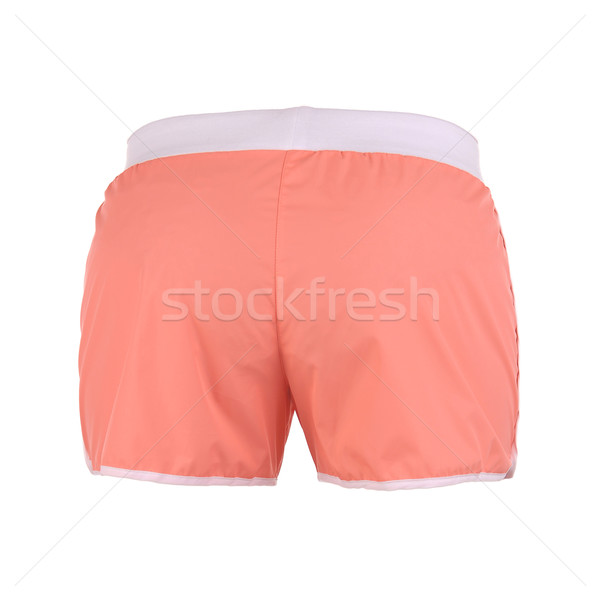 orange shorts on a white background Stock photo © artfotoss