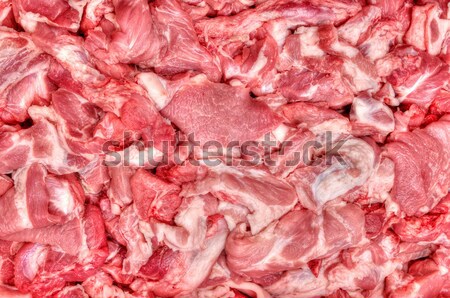 the fresh meat, close- up Stock photo © artfotoss
