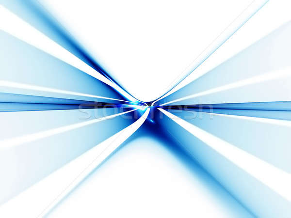 Albastru orizont infinit abstract Imagine de stoc © Artida