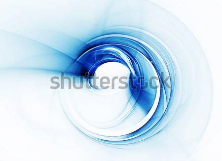 Azul vórtice metáfora acelerar poder abstrato Foto stock © Artida