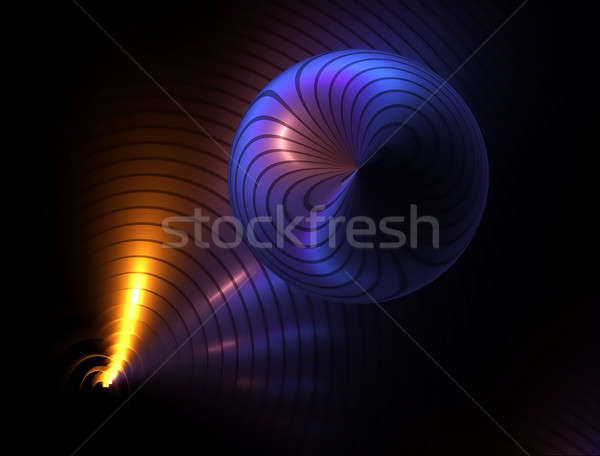 Neon reflection Stock photo © Artida