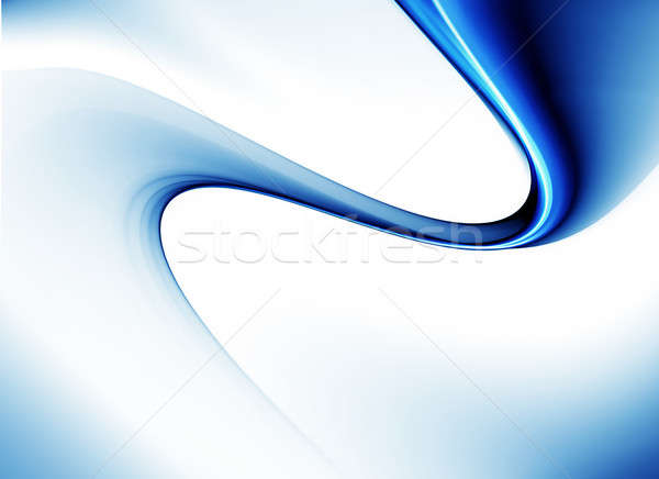 Stock foto: Blau · Bewegung · fließend · Energie · abstrakten · Illustration