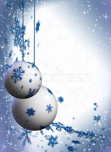 Zdjęcia stock: Streszczenie · wakacje · ozdoby · christmas · płatki · śniegu