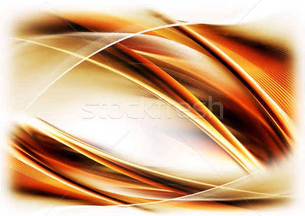 Stockfoto: Dynamisch · vurig · beweging · abstract · illustratie · golvend