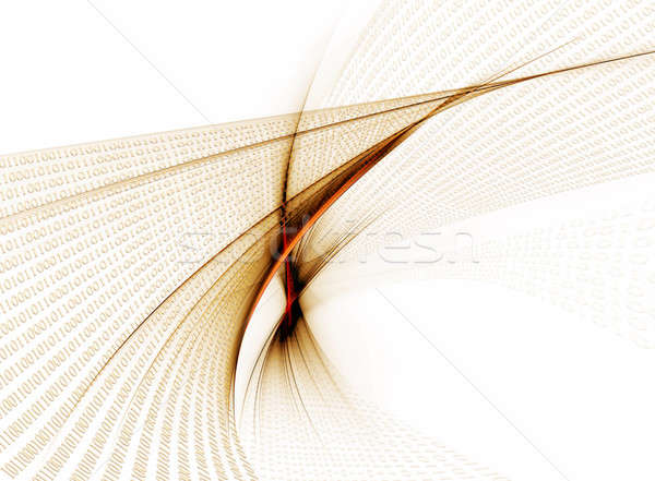 binary code data flow, internet concept Stock photo © Artida