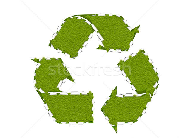 Foto stock: Reciclagem · avanço · ambiental · abstrato · ilustração · natureza