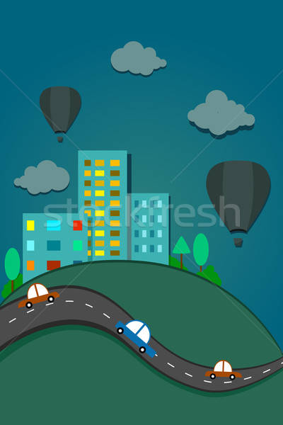 City landscape design Stock photo © artisticco