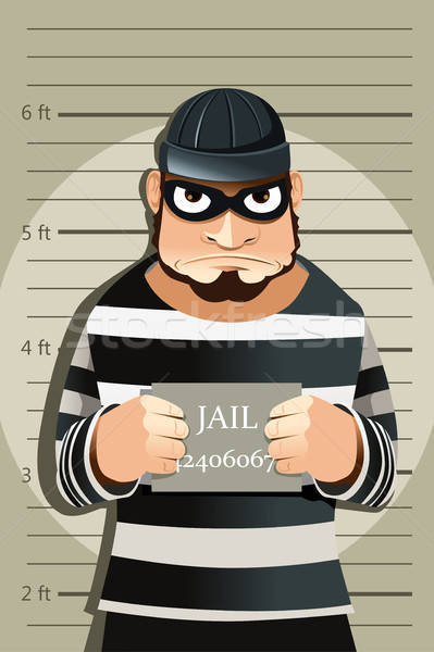 Criminal mug shot Stock photo © artisticco