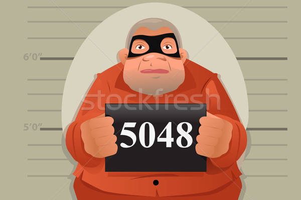 Criminal mug shot Stock photo © artisticco
