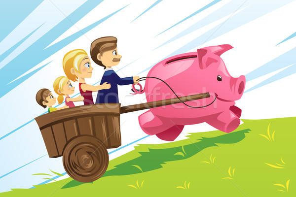 Family financial concept Stock photo © artisticco