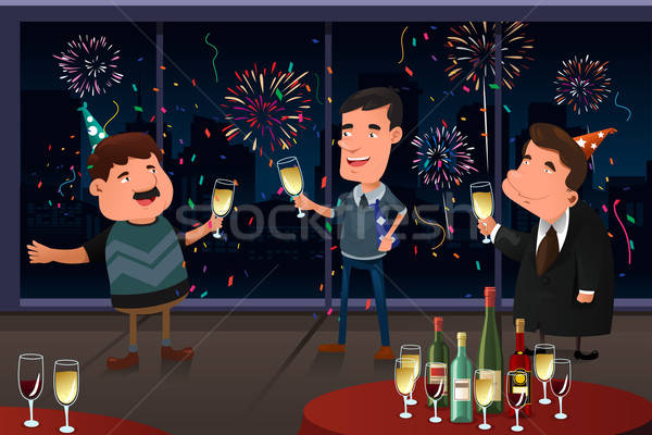 New Year Eve party indoor Stock photo © artisticco