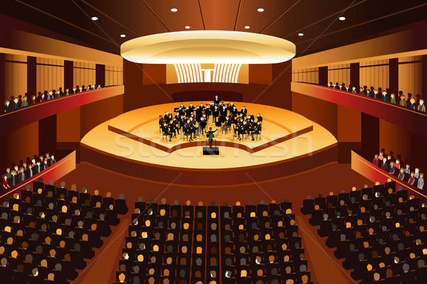クラシック音楽 コンサート 女性 音楽 女性 女性 ストックフォト © artisticco