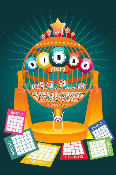 Bingo Night Game Poster Stock photo © artisticco