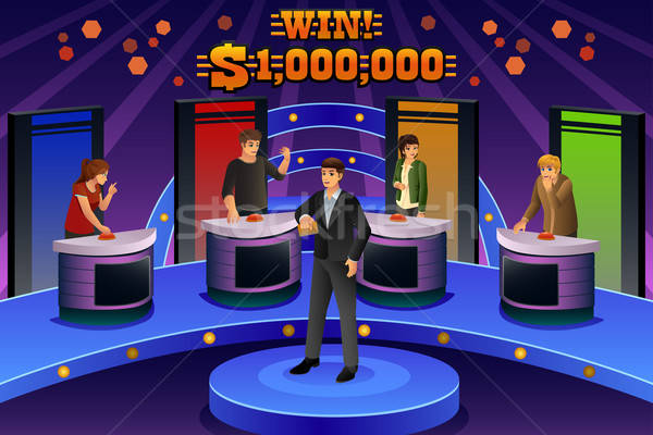 People on Game Show Stock photo © artisticco