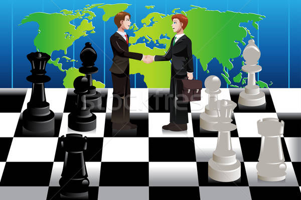 Business merger concept Stock photo © artisticco