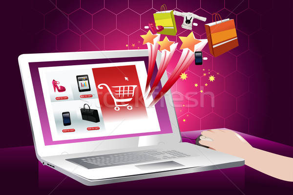 The concept of online shopping Stock photo © artisticco