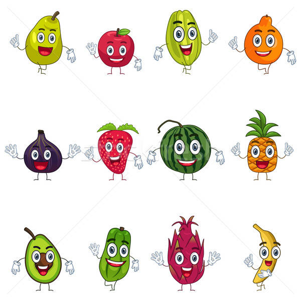 Fruit in Characters Stock photo © artisticco