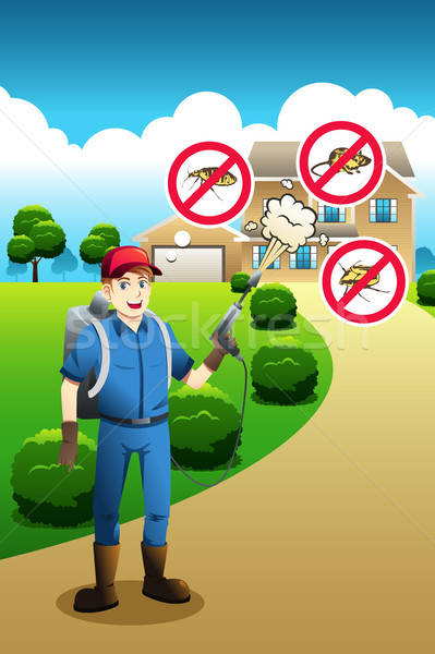 Exterminator Service Poster Stock photo © artisticco