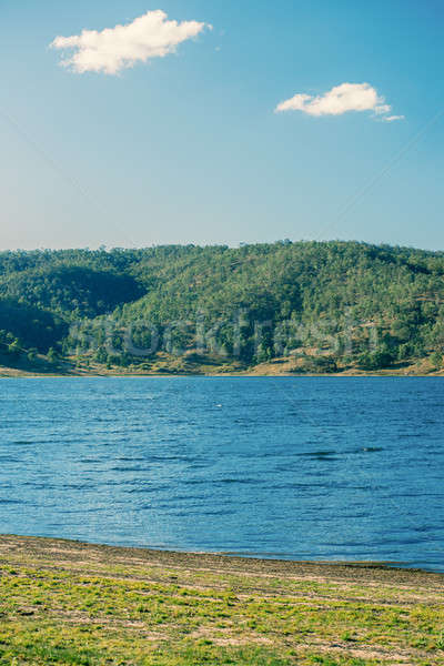 Queensland water landschap rock park mooie Stockfoto © artistrobd