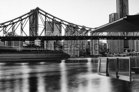 öykü köprü brisbane ikonik öğleden sonra queensland Stok fotoğraf © artistrobd