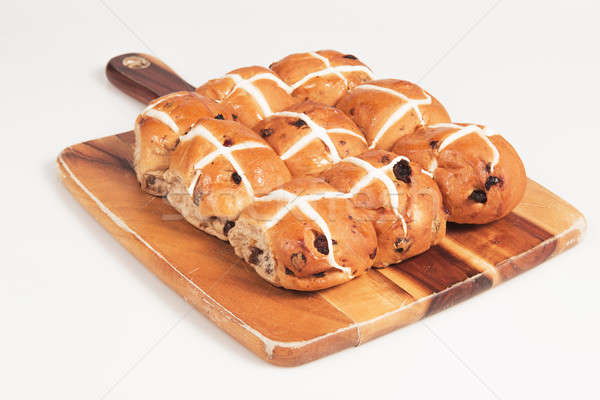 Stock photo: Hot Cross Buns