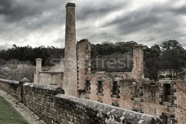 Port Arthur building in Tasmania, Australia. Stock photo © artistrobd
