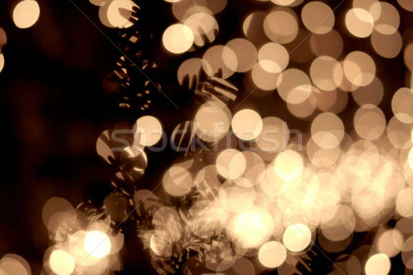 festive blurred bokeh background Stock photo © artjazz