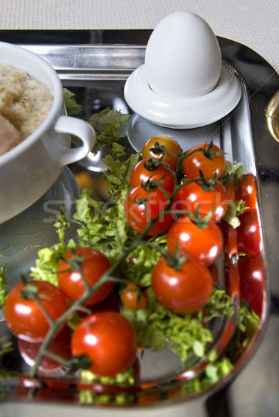Up anglais déjeuner oeuf accent alimentaire [[stock_photo]] © artjazz