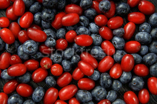 different fresh berries as background Stock photo © artjazz