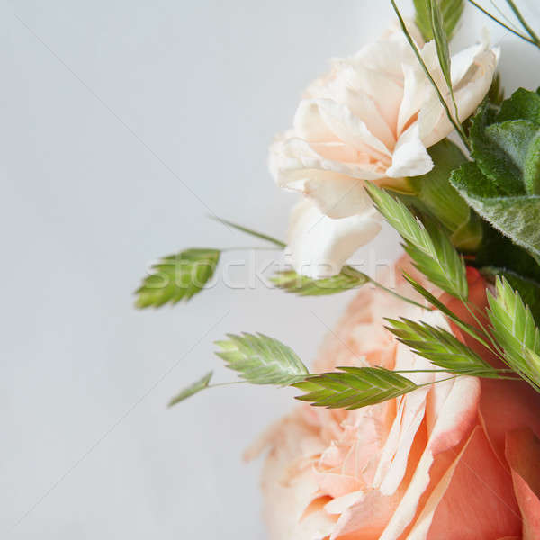 Delicate wedding bouquet Stock photo © artjazz