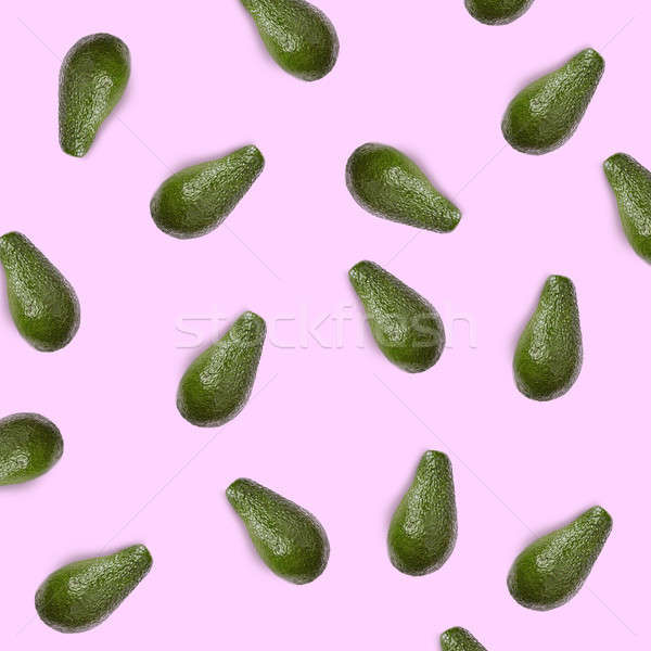 авокадо розовый текстуры все зеленый фрукты Сток-фото © artjazz