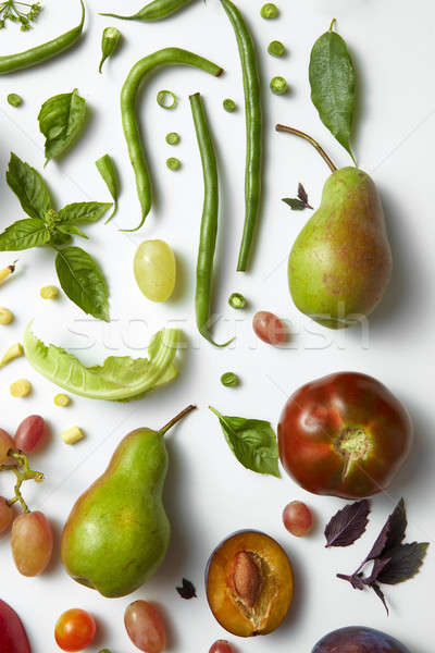 Stock photo: fruits and vegetables