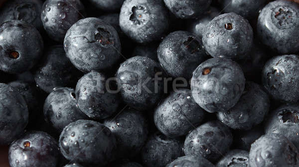 Fresh berries summer background. Concept of healhy organic vegetarian clean eating. Stock photo © artjazz