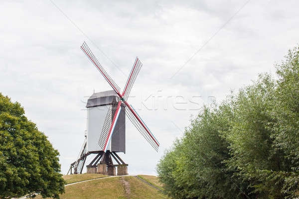 Stockfoto: Wind · molen · traditioneel · windmolen