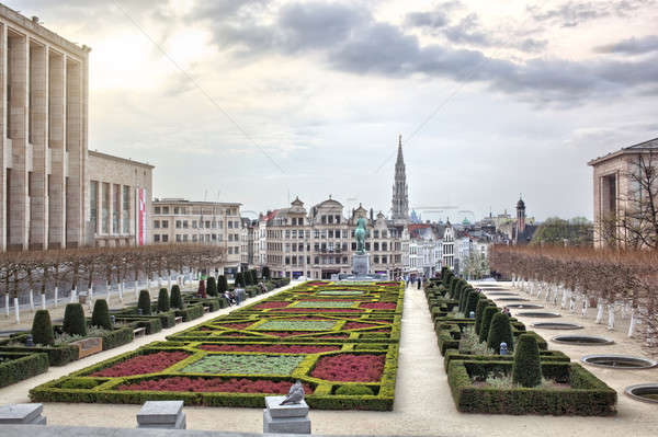 Monts des Arts in Brussels, Belgium Stock photo © artjazz