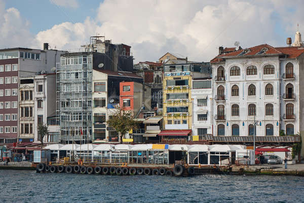 Stadsgezicht moderne gebouwen istanbul Turkije Stockfoto © artjazz