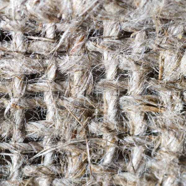 macro of burlap texture Stock photo © artjazz