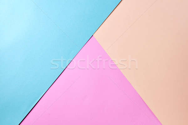 Karton verschillend kleuren Blauw beige Stockfoto © artjazz