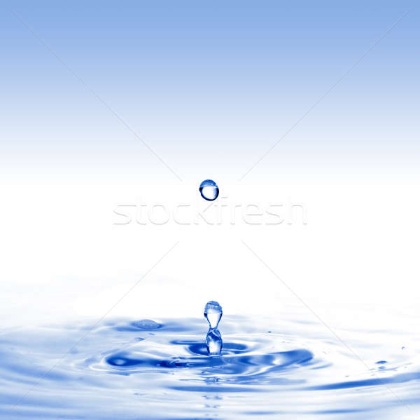 Wasser Design Hintergrund Raum Welle Stock foto © artjazz