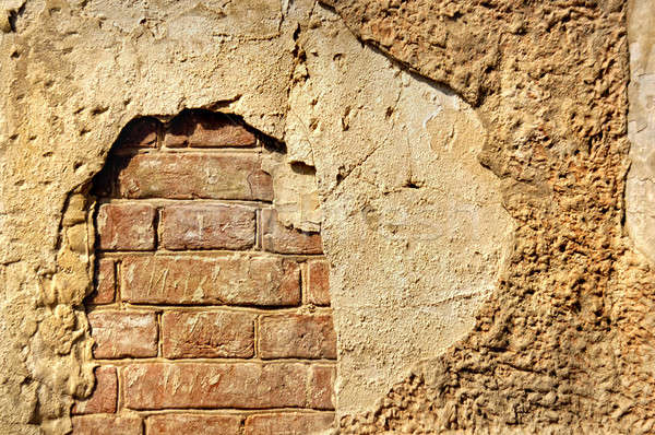 Old bricks wall texture Stock photo © artjazz