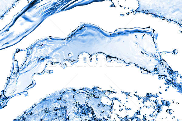 商業照片: 水 · 飛濺 · 孤立 · 白水 · 白 · 抽象